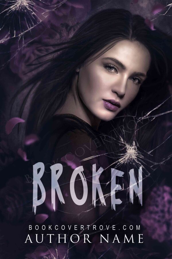 PREMADE BOOK COVER 'BROKEN'