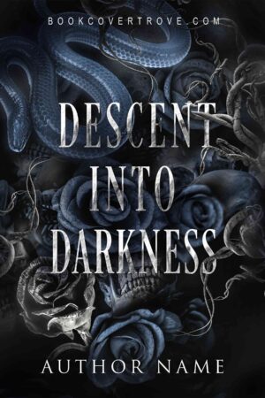PREMADE EBOOK COVER - FANTASY, ROMANCE - DESCENT INTO DARKNESS
